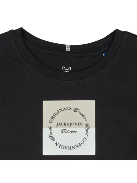 Tricou copii Jack & Jones negru