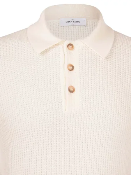 Tricou polo Gran Sasso de lână