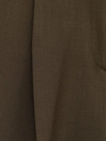 Pantaloni Toteme plisate maro