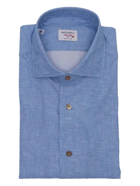 Koszula Mazzarelli niebieska