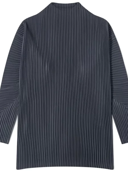 Μακρύς μπλούζα Homme Plissé Issey Miyake γκρι