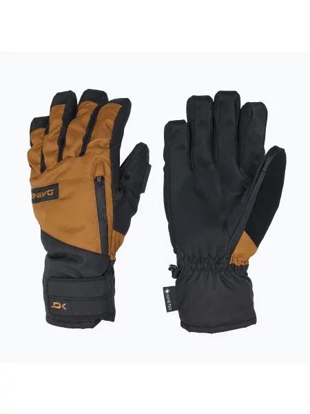 Мъжки ръкавици за сноуборд Dakine Titan Gore-Tex Short Glove rubber кафяво
