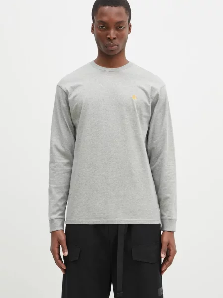 Tricou mânecă lungă Carhartt Wip gri