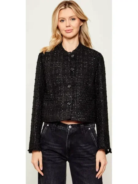 JOOP! Sacou Jacy / argintiu negru