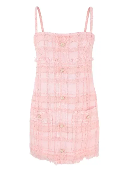 Mała mały sukienka mini Alexis garniturowa różowa