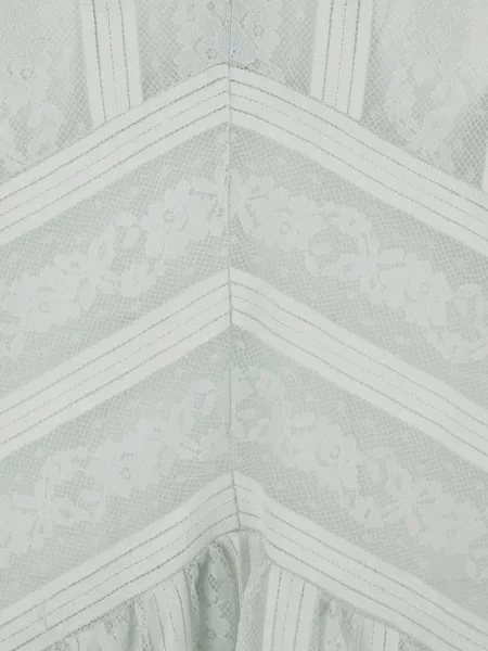 Sukienka maxi Twinset w kwiatki z dekoltem w serek garniturowa niebieska