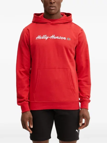 Pulover Helly Hansen cu glugă roșu