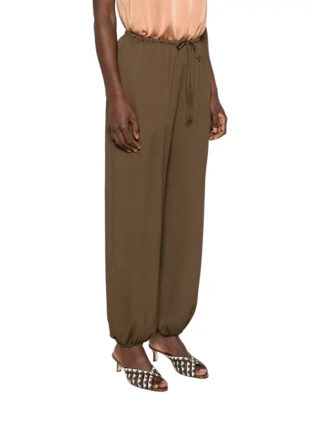 Pantaloni Forte_forte cu cordon verde