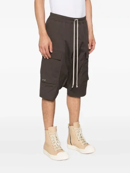 Šortky cargo Rick Owens hnědé