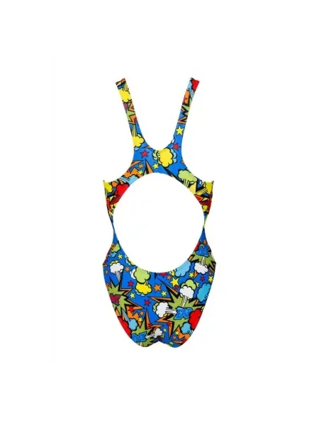 Stroj jednoczęściowy Aqua-sport czerwony