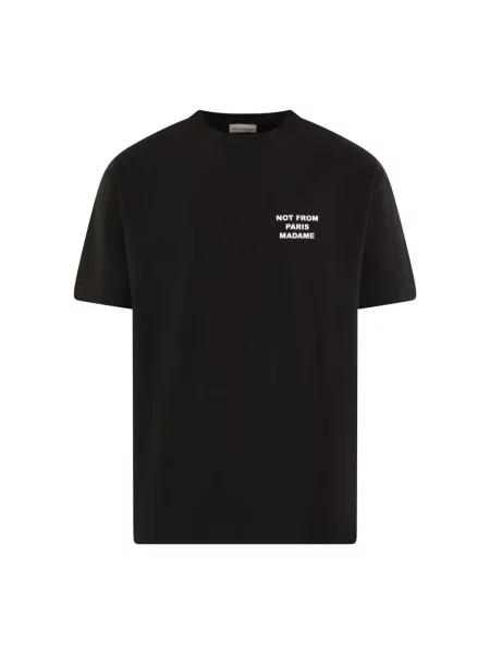 Drôle de Monsieur t-shirt Le T-Shirt Slogan z nadrukiem czarny