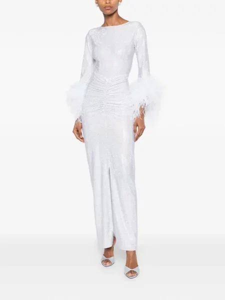 Rochie midi Miron alb