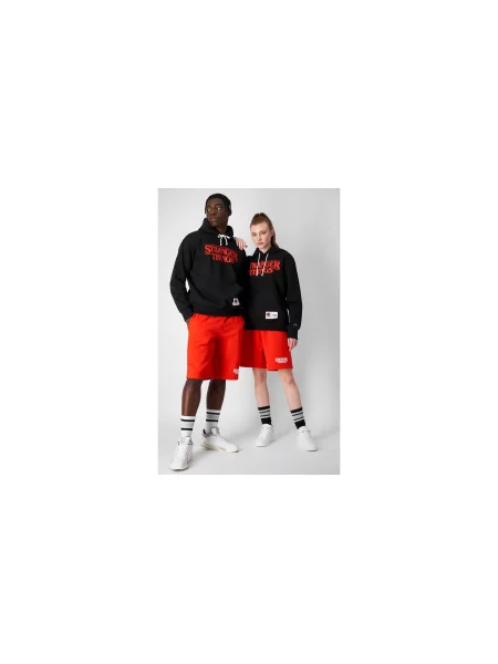Champion Športne kratke hlače Unisex STRANGER THINGS rdeča