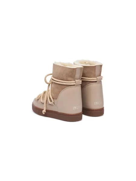 Inuikii Škornji za sneg Classic Wedge bež