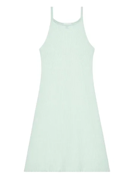 Rochie mini Courreges tricotate de costum verde