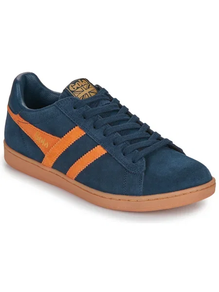 Pantofi Gola din piele de căprioară albastru