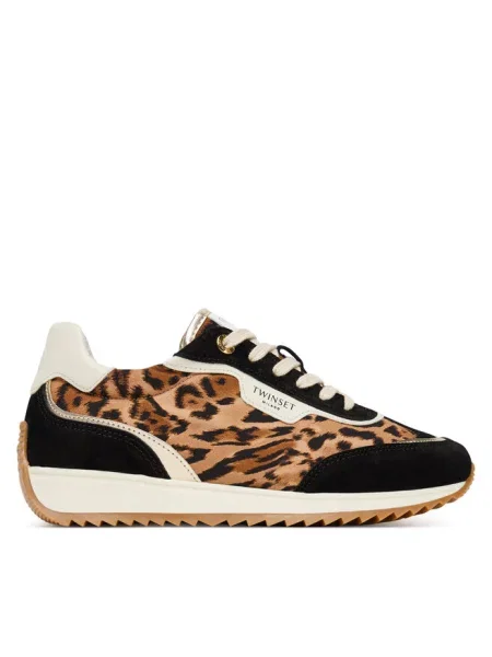 Twinset sneakersy brązowy