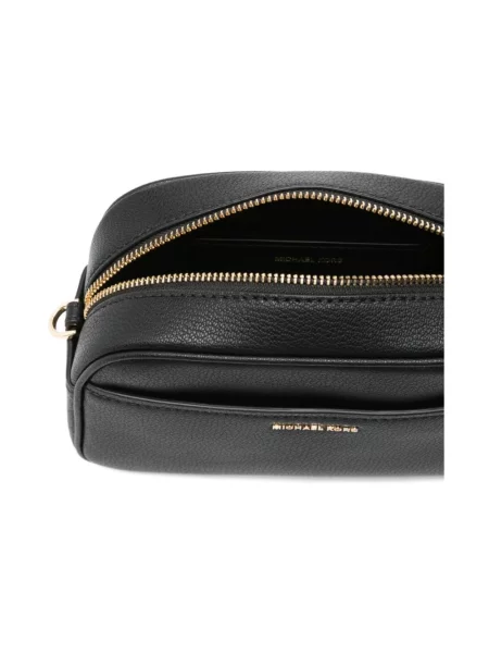 Michael Kors Torebki Kobieta ONE SIZE Skóra Jet Set Small Leather Camera Crossbody Bag czarny
