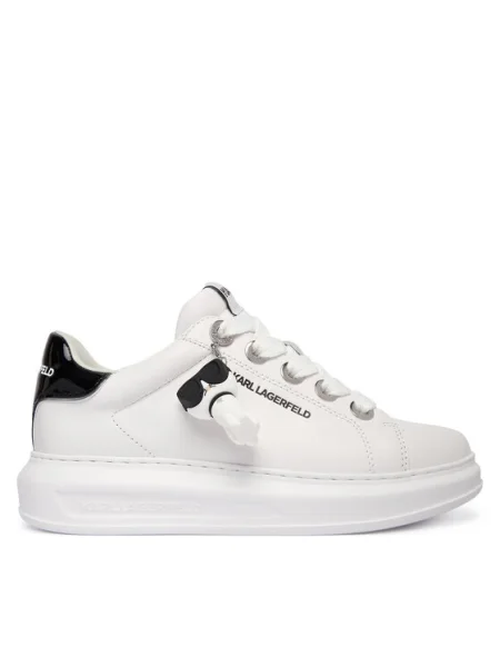 KARL LAGERFELD Sneakers Kapri alb