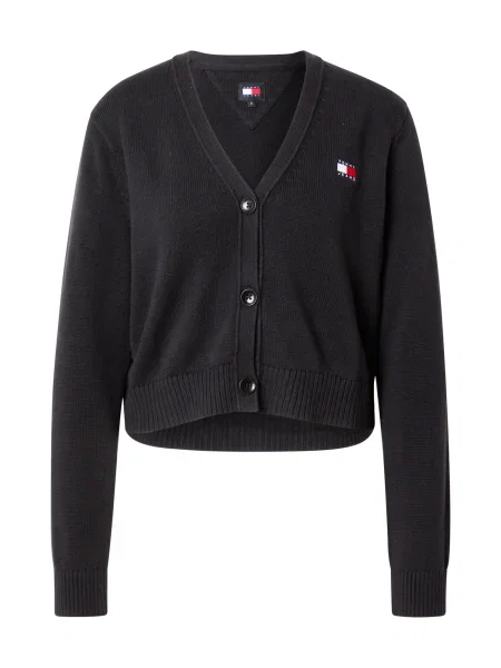 Geacă de blugi Tommy Jeans negru