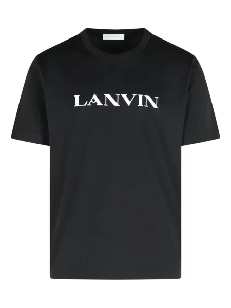 Tricou Lanvin cu imagine negru