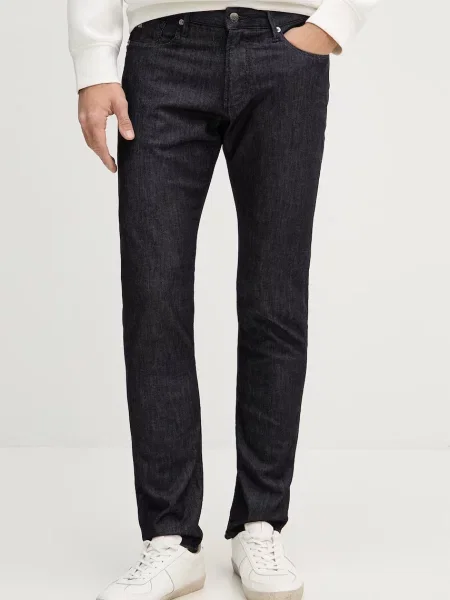 Kavbojke Emporio Armani modra