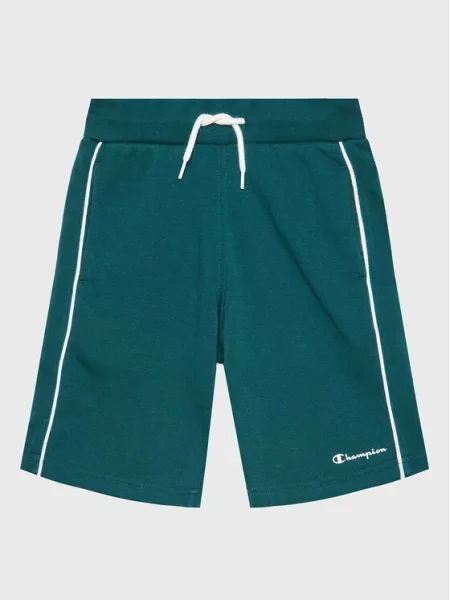 Champion Szorty sportowe Script Logo zielony
