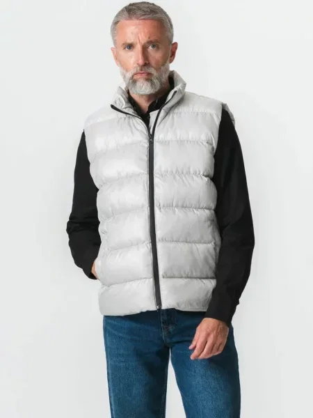 TEESHOPPEN Vestă Puffer Vest nisipiu
