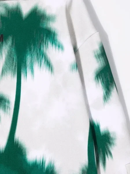 Bluza z kapturem dziecięca Msgm zielona