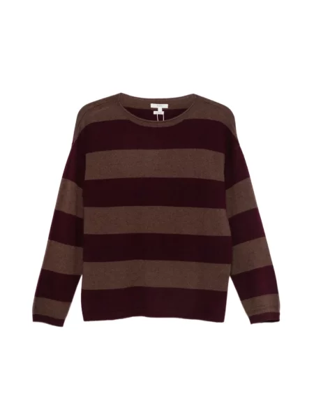 Sweter Yerse wełniany brązowy
