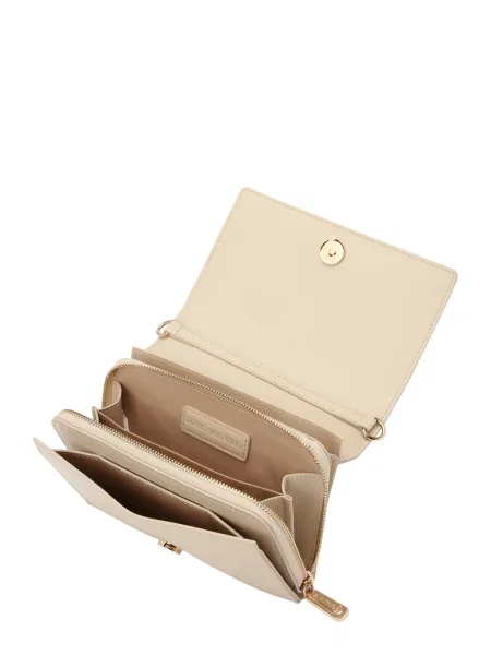Geanta crossbody Valentino din piele bej