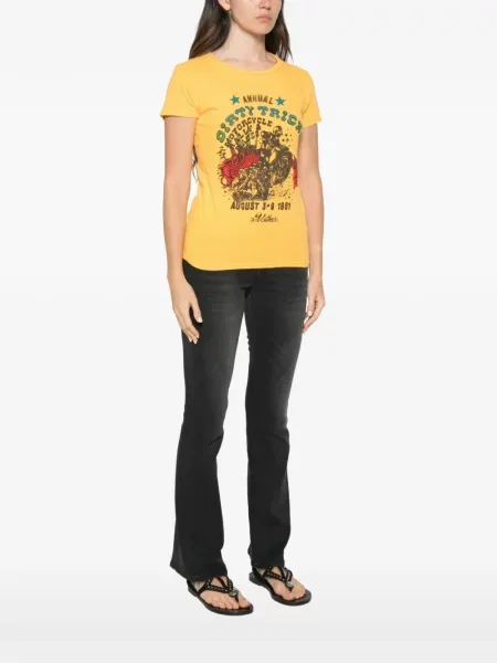 Tricou Mother cu imagine galben