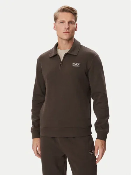 Emporio Armani Hanorac închis maro
