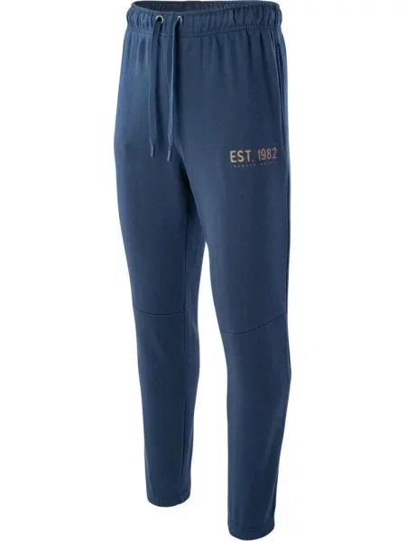 Sportowe spodnie dresowe joggery Magnum Liben niebieskie