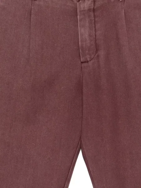 Pantaloni Myths plisate roșu