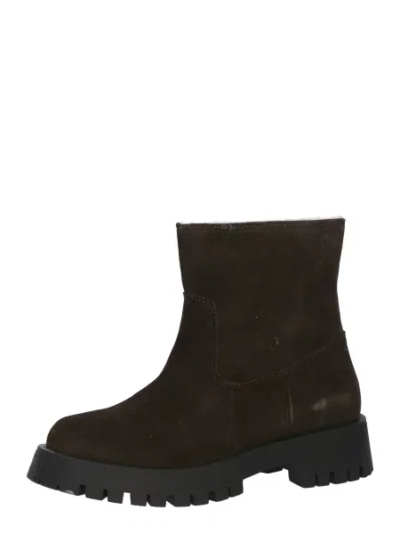 ABOUT YOU Nízké kozačky Sabrina tmavě hnědá