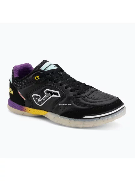 Încălțăminte de fotbal pentru bărbați Joma Top Flex IN black negru