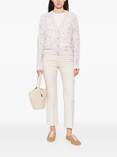 Pantaloni Peserico alb