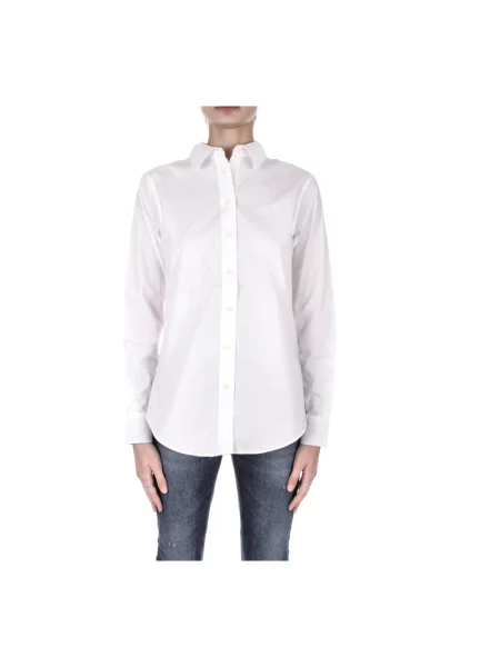 Koszula Lauren Ralph Lauren ze stretchu biała