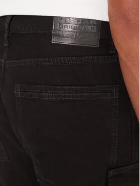 G-Star Raw Medžiaginės kelnės Contor 3D juoda