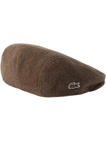 Čiapka Lacoste hnedá