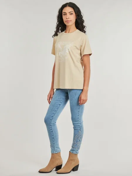 Tricou Ikks bej
