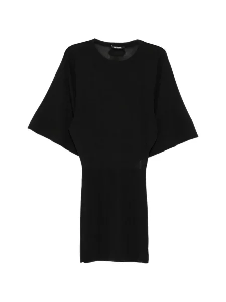 Rochie Jacquemus tricotate negru