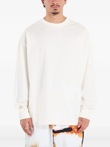 Бягане тениска Adidas с леопардов принт от джърси черно