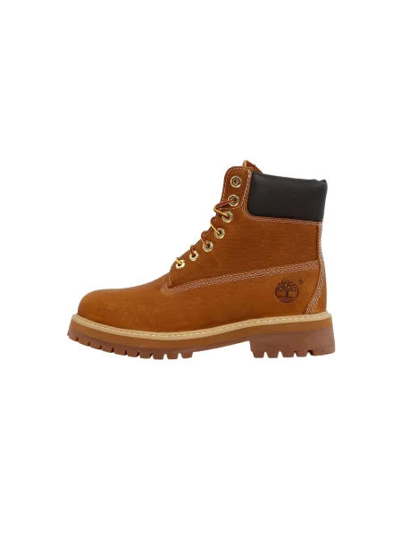 TIMBERLAND Bocanci cu șireturi caramel maro