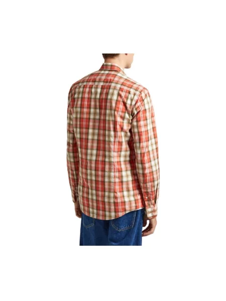 Koszula dżinsowa Pepe Jeans pomarańczowa