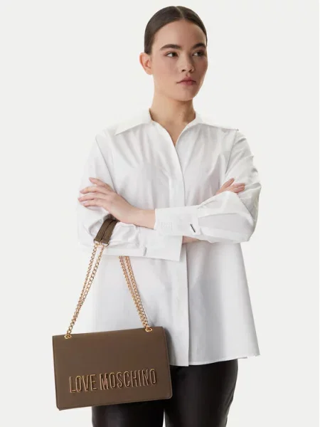 Torebka LOVE MOSCHINO brązowa