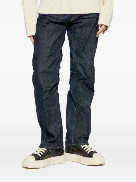 Kalhoty Dsquared2 modré