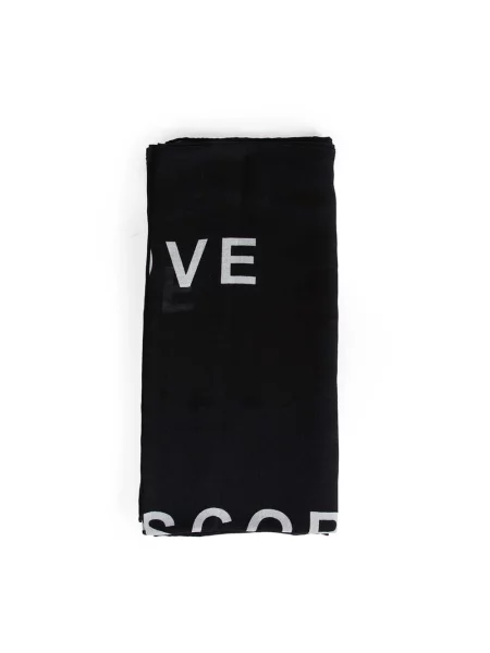 Chusta Rick Owens z nadrukiem czarna