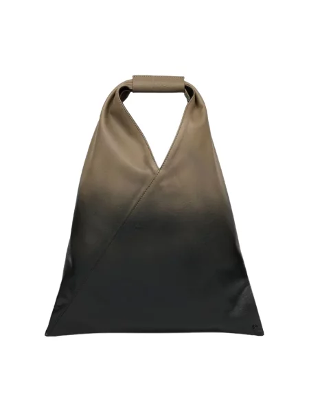 Torebka Mm6 Maison Margiela skórzana brązowa